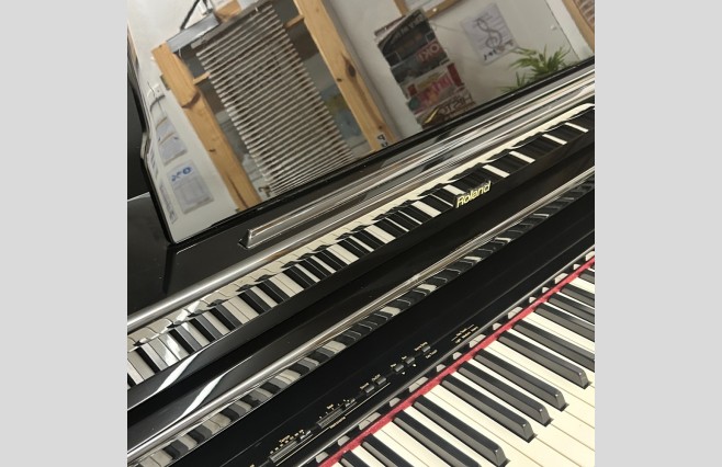 Roland HP737 Polished Ebony Digital Grand Piano, Used - Complete Package (SN:ZOGO174) - Image 11